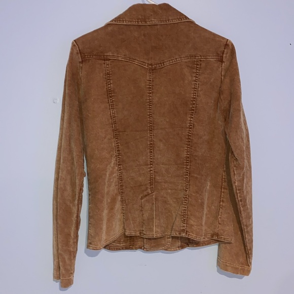Corduroy blazer. Brown/mauve. Medium. Like new. - Picture 5 of 5